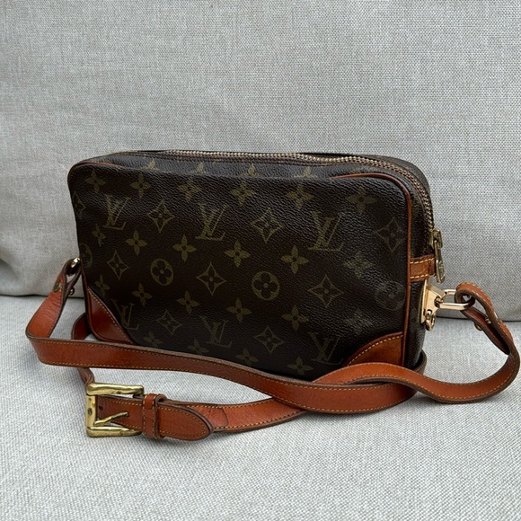 Authentic Vintage Louis Vuitton Marly Dragoone-GM-Converted Crossbody - Picture 3 of 17